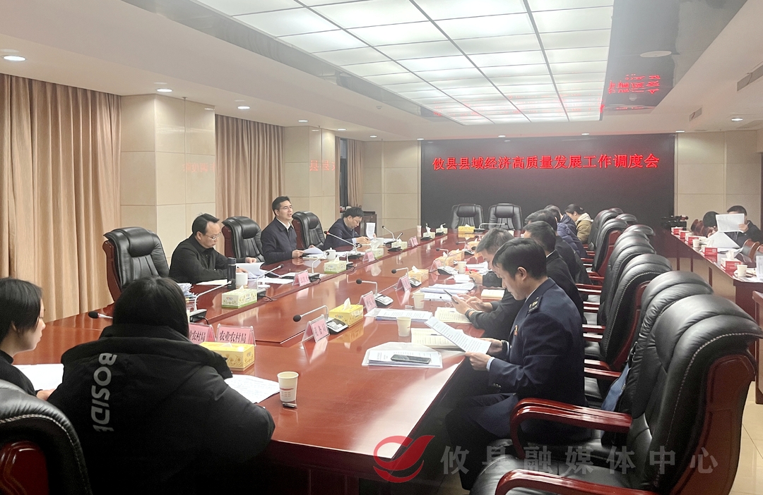 攸县召开县域经济高质量发展工作调度会