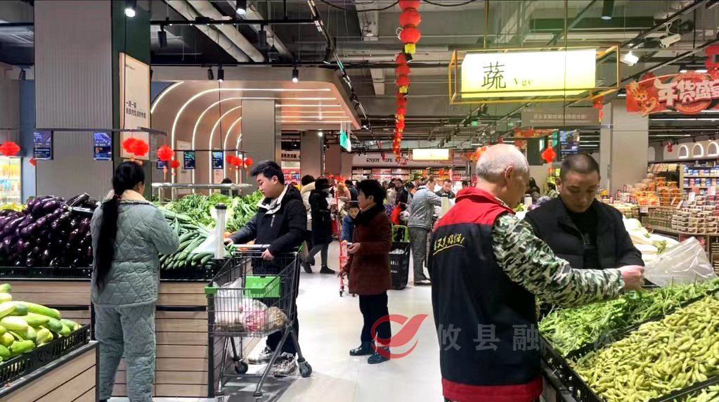 【年味攸州】攸县各大商超开启“年货”模式 满足市民购买需求
