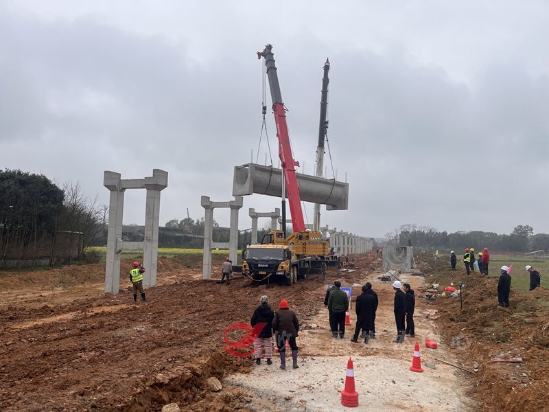 攸县：苏洲坝灌区班竹垅渡槽重建  5.94万亩农田喝上“春灌水”