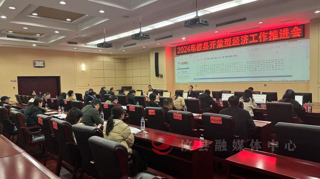 攸县召开2024年开放型经济工作推进会