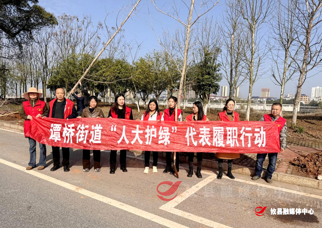 谭桥街道开展“人大护绿”代表履职活动
