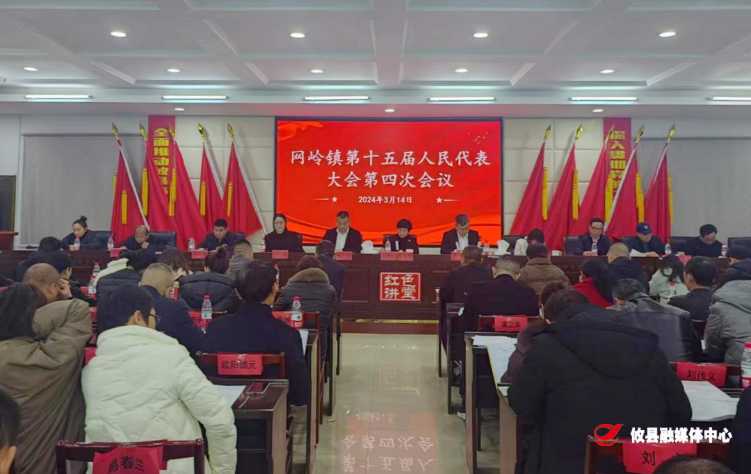 网岭镇第十五届人民代表大会第四次会议胜利召开