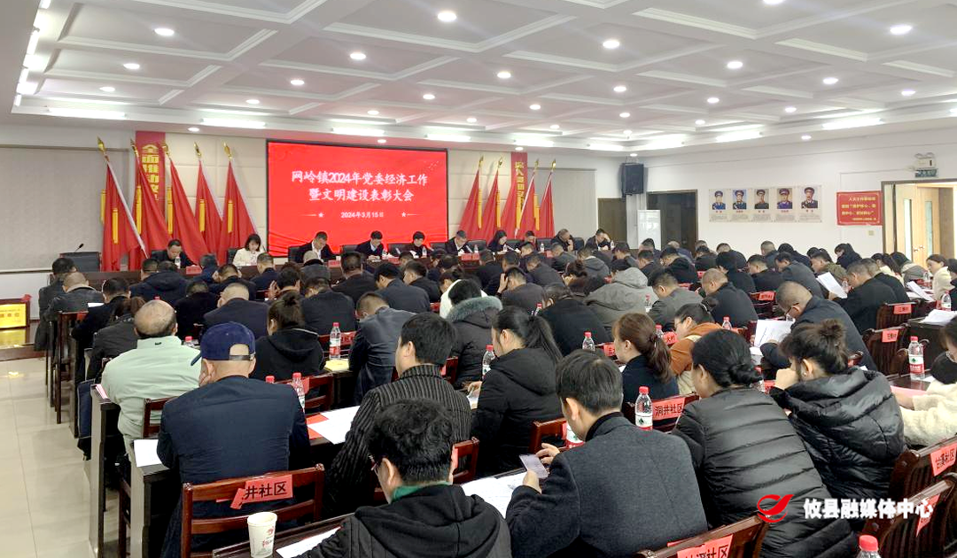 解放思想 真抓实干——网岭镇召开2024年党委经济工作暨文明建设表彰大会