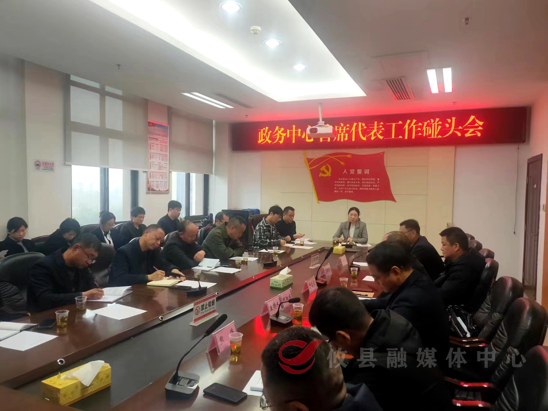 通过巡察促整改 凝聚合力转作风——攸县召开政务大厅首席代表工作会议