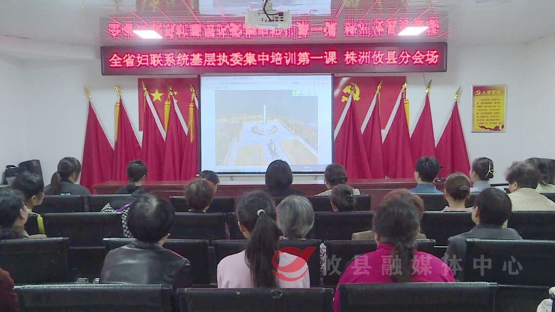 攸县：组织收看全省妇联系统开展基层执委集中培训第一课