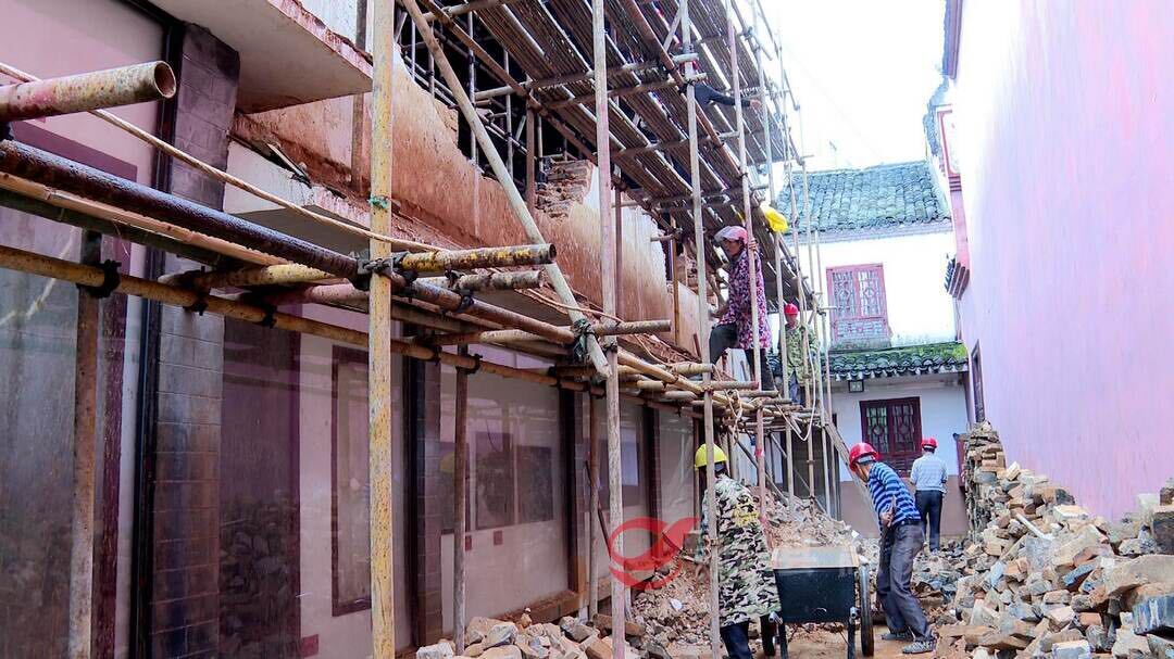 “修旧如旧”攸县抢修谭震林故居 延续红色基因