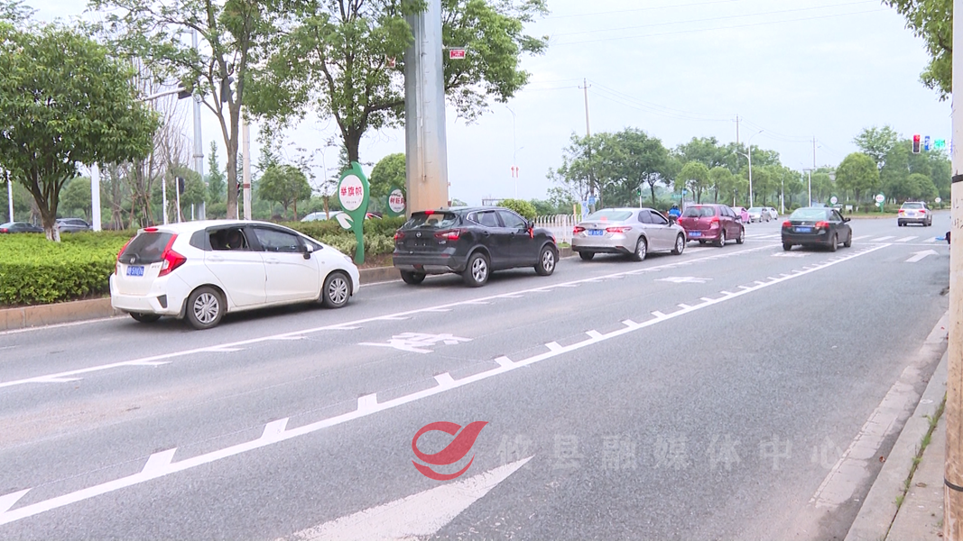 @攸县司机  这个路口将启用“可变车道”