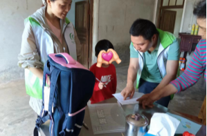 桃水镇：点亮微心愿  让爱不缺席