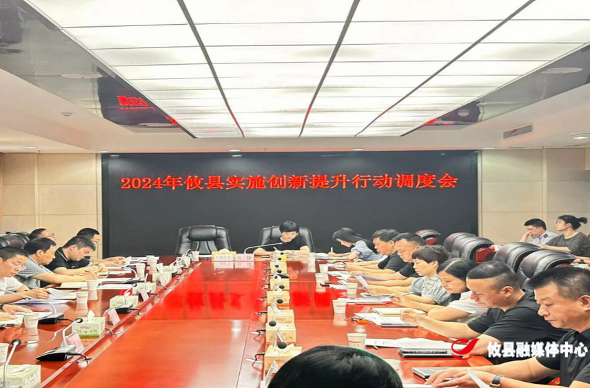 攸县召开“创新提升行动”专项调度会