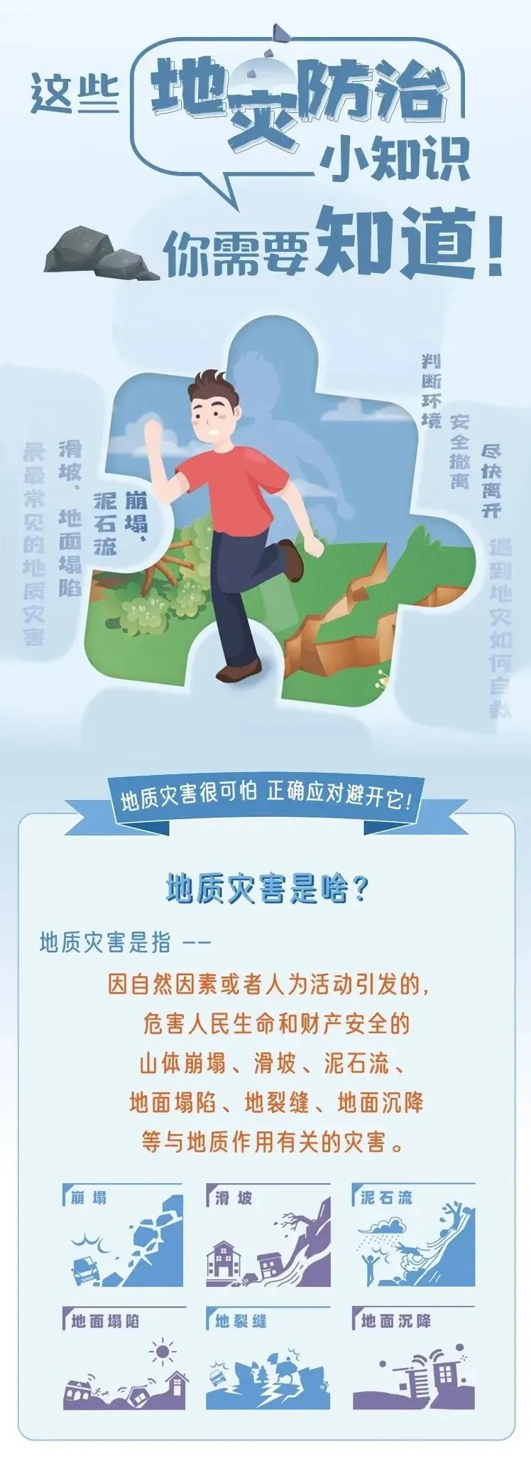 防灾减灾 | 汛期遇到地质灾害如何避险自救？