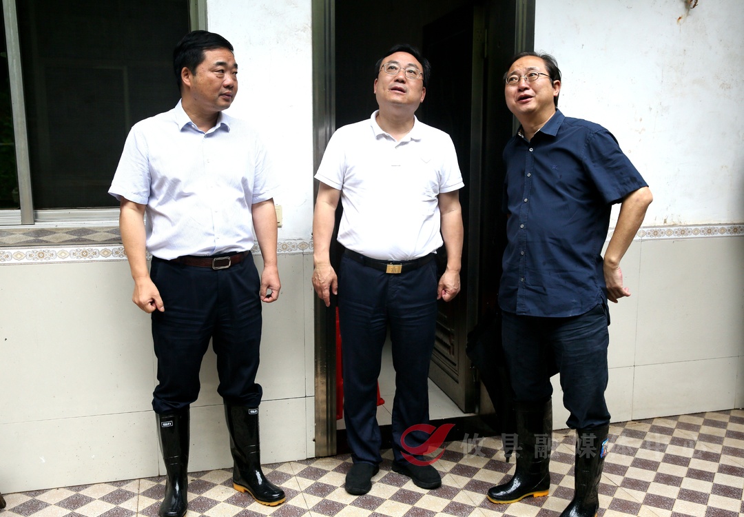 市委常委、市委统战部部长罗绍昀来攸督查防汛工作