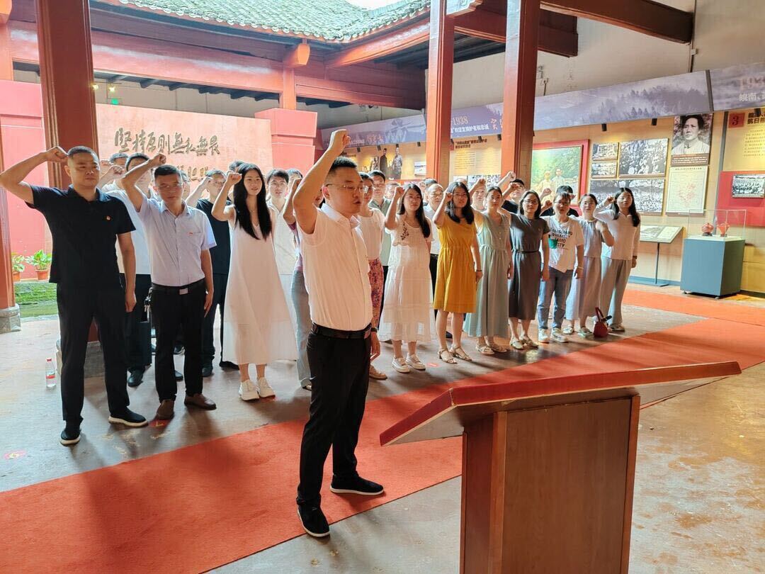 【庆七一】黄丰桥镇：机关党支部到谭震林故居开展庆“七一”主题党日活动