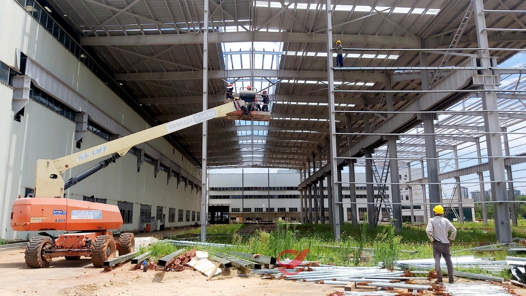 【重点项目巡礼】龙昊重工创新平台技术装备更新改造项目建设如火如荼