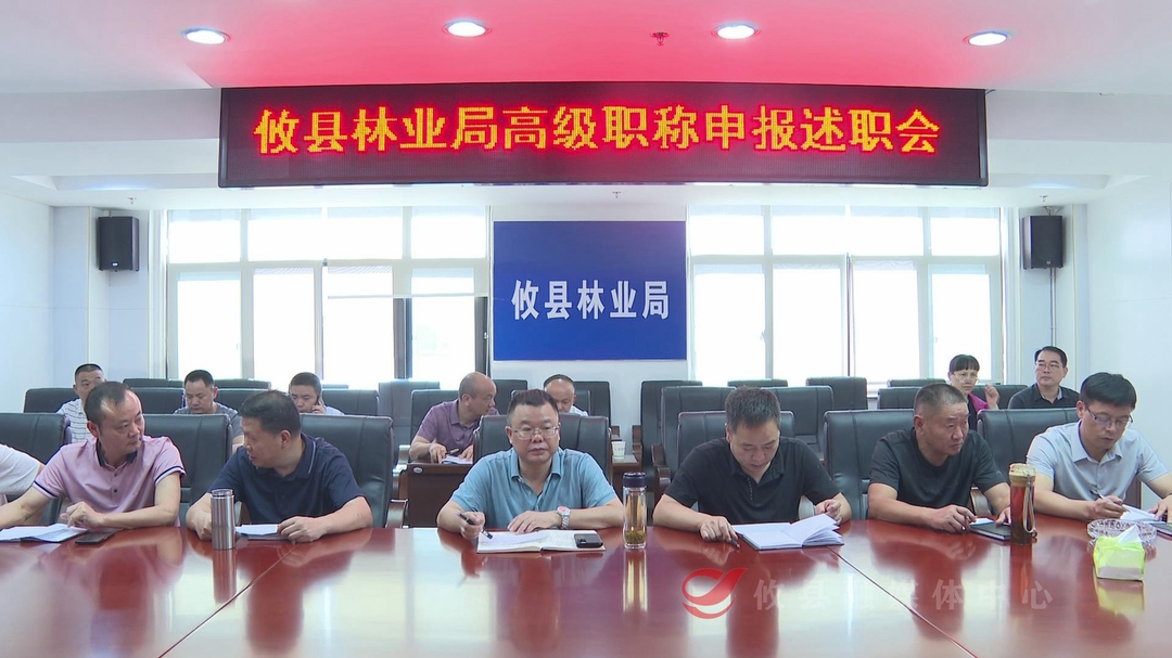 攸县林业局举行高级职称申报述职会