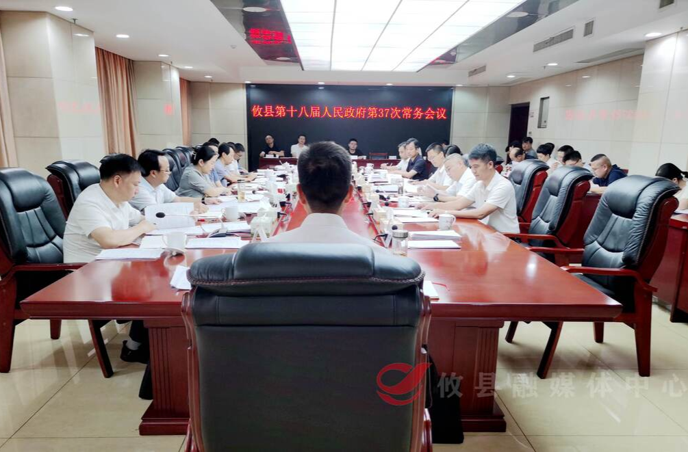 攸县第十八届人民政府召开第37次常务会议