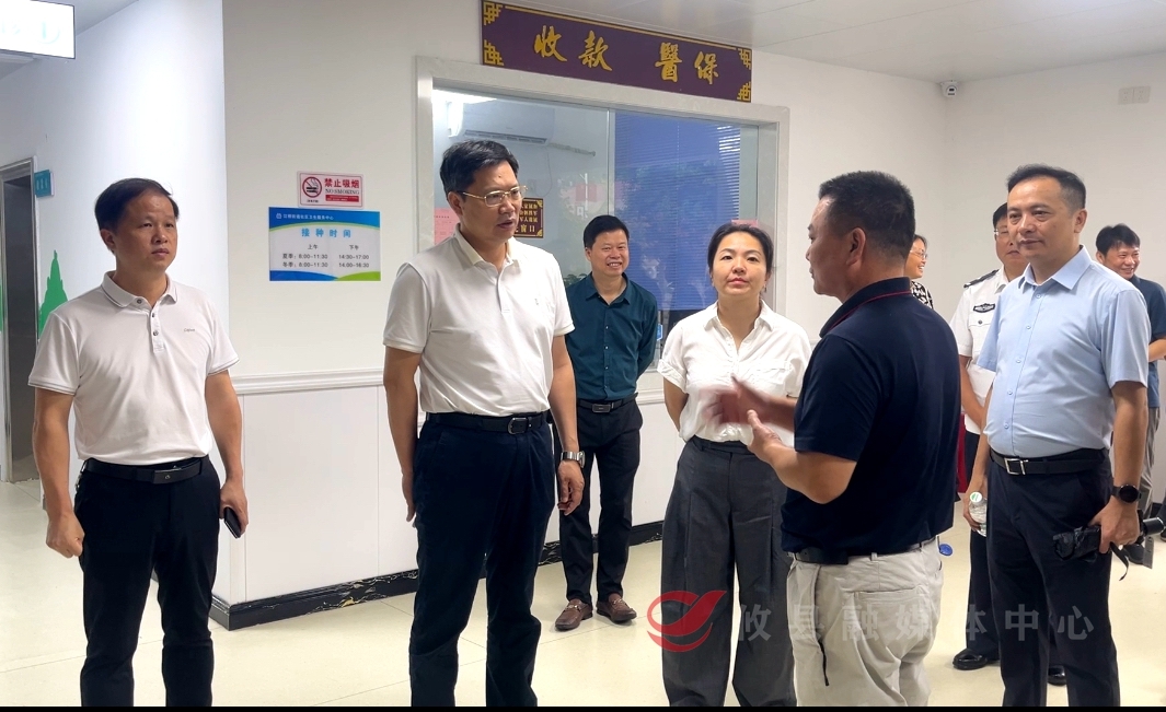 市人大常委会副主任李余粮率队来攸开展“民生实事代表评”督办和“三法一条例两办法”执法检查等工作