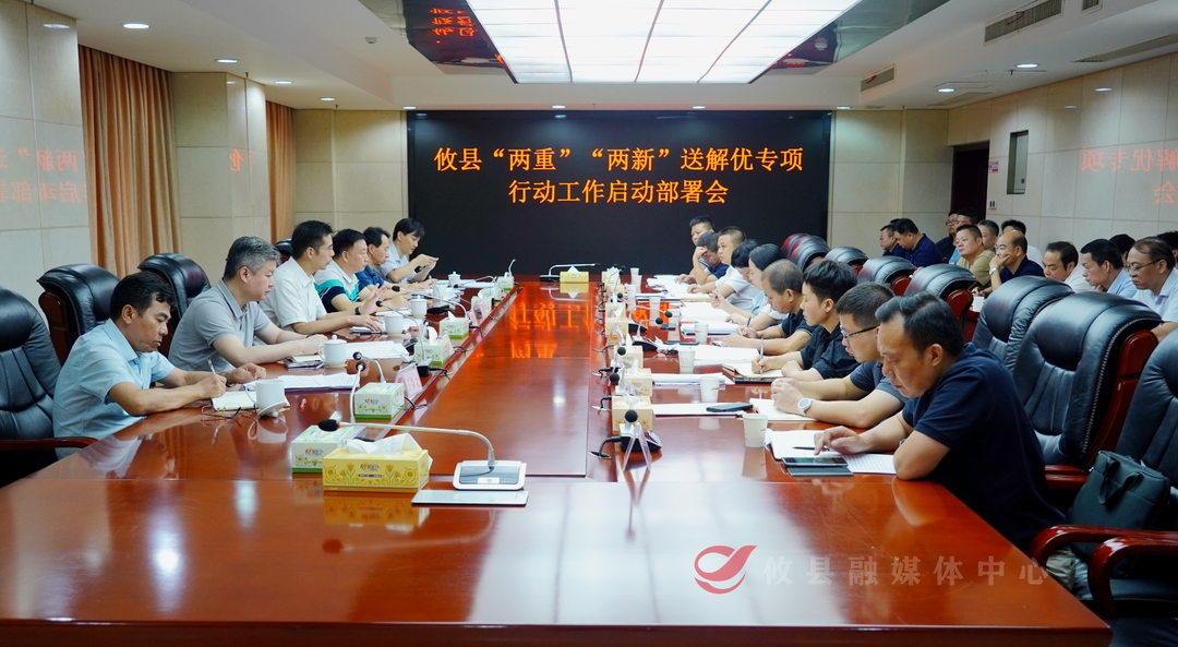 攸县召开“两重”“两新”送解优专项行动工作启动部署会