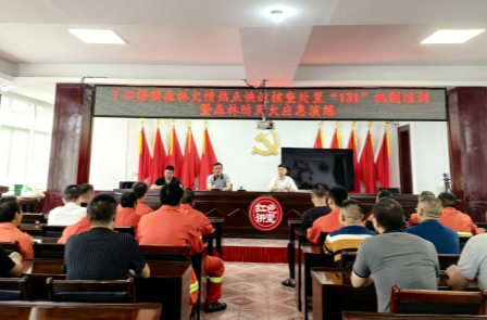 丫江桥镇：应急演练强技能 森林防火筑屏障