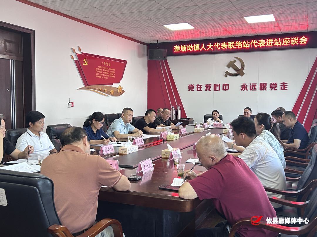 莲塘坳镇：发挥代表联络站作用  做实代表履职文章