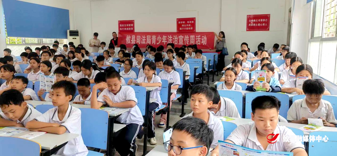 法治同行 法护未来——攸县司法局莲塘坳司法所开展青少年法治宣传周活动