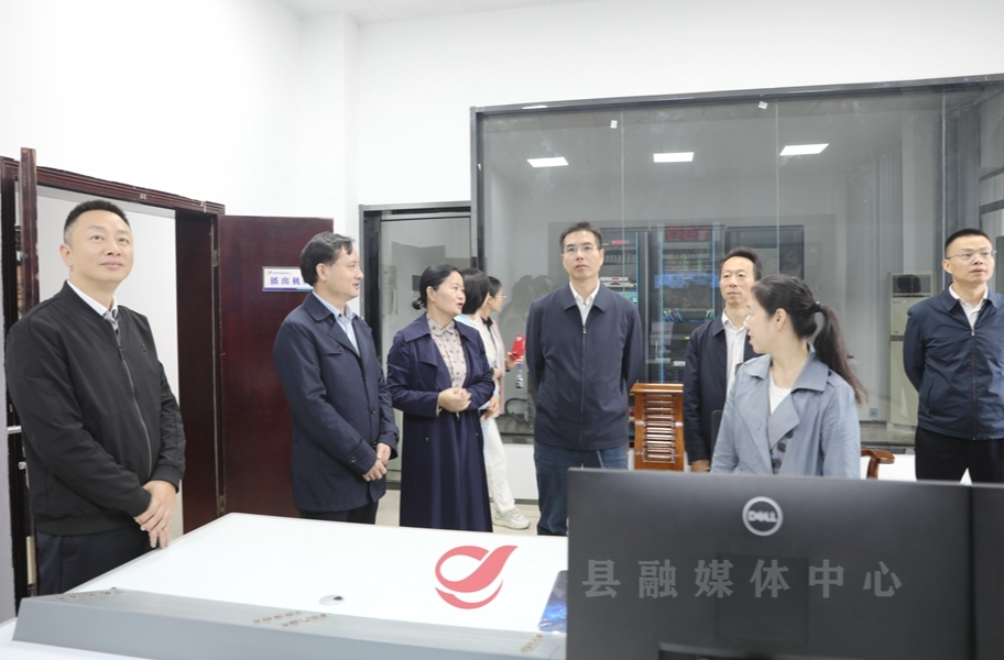 武挪强专题调研媒体融合发展工作