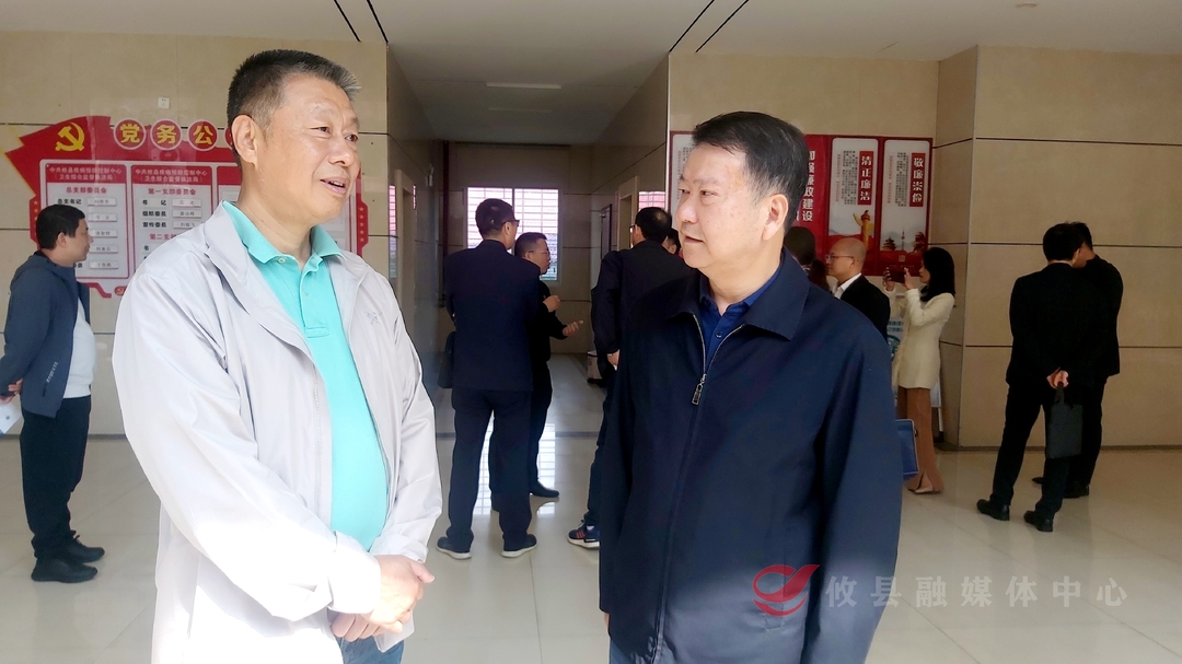 衡阳市政协副主席、农工党衡阳市委会主委许云生一行来攸调研