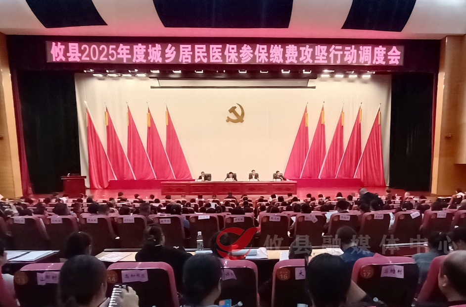 攸县召开2025年度城乡居民医保缴费攻坚调度会