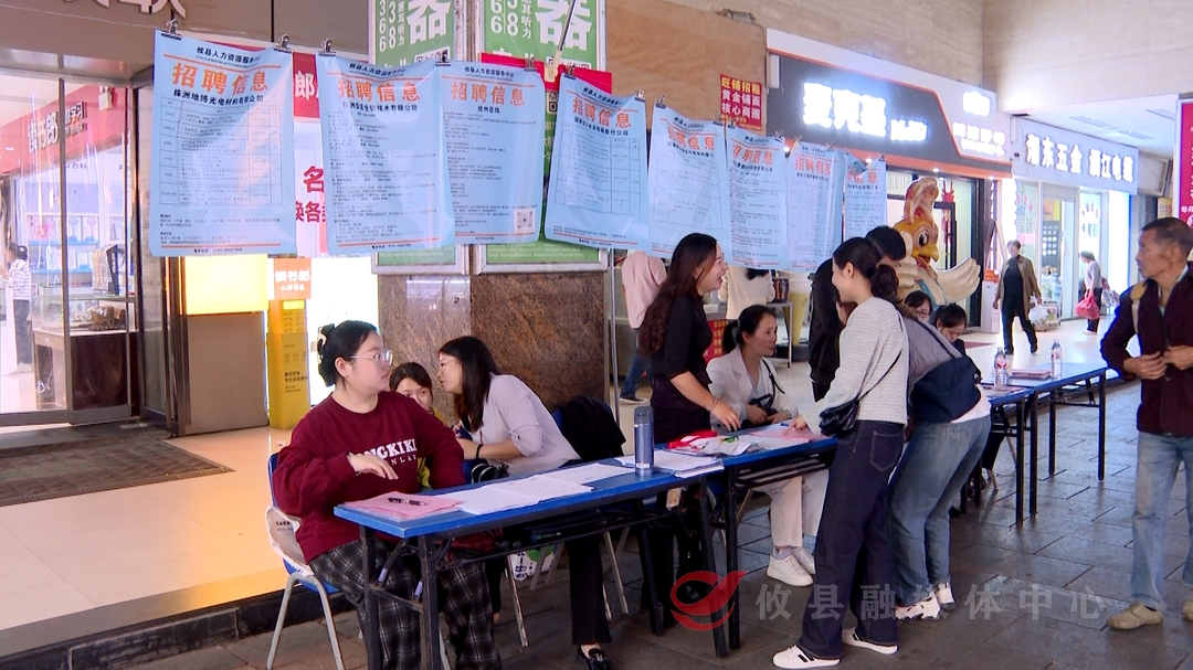 攸县人社局开展2024年高校毕业生专场招聘会暨流动人员人事档案政策宣传活动