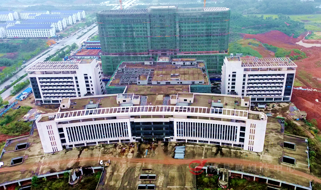【重点项目巡礼】攸州中心医院：年底启动120急救中心、病案中心搬迁工作