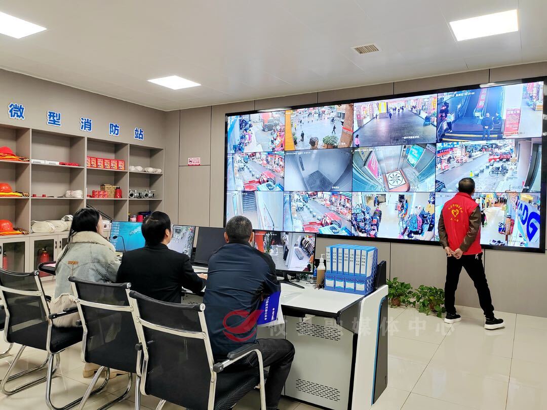 攸县湘东大市场：智能防护网 把牢安全关