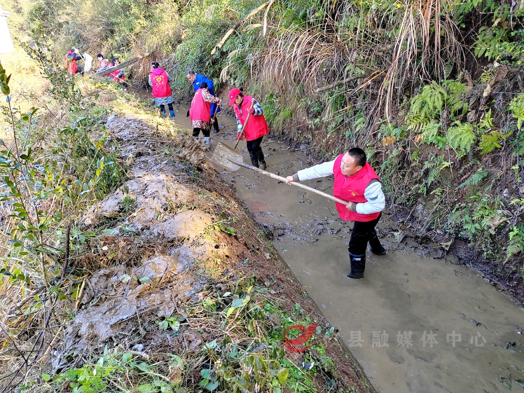 莲塘坳镇新华村：数十年 数百人 村民自发清淤通渠