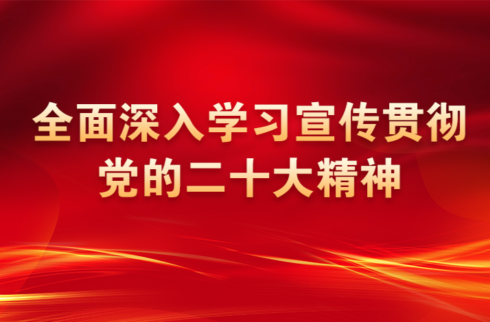 全面学习、全面把握、全面落实党的二十大精神