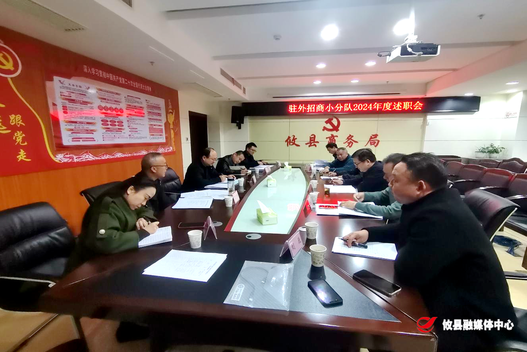 攸县召开驻外招商小分队2024年度述职会议