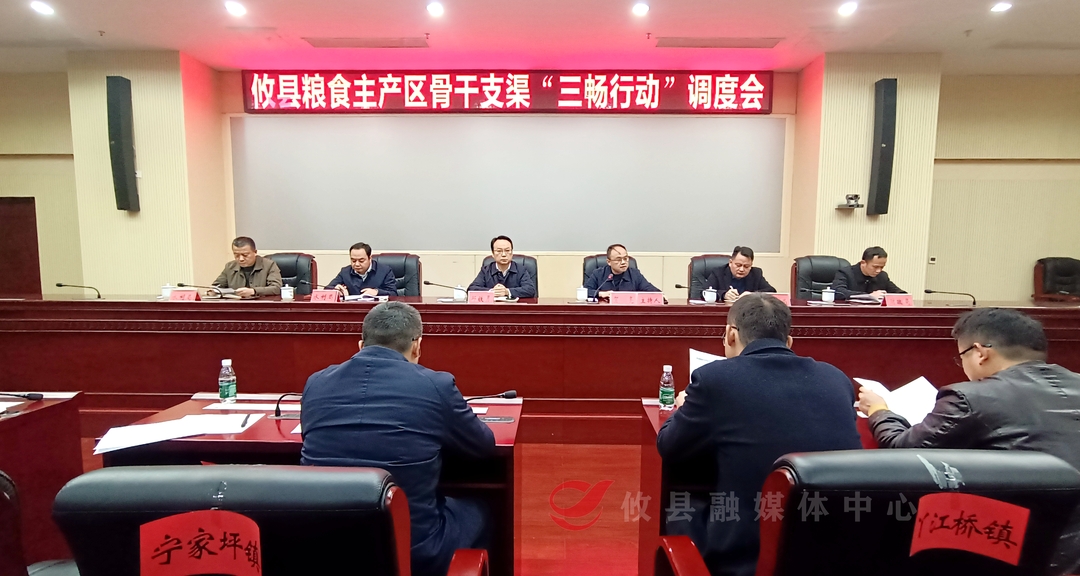 攸县启动粮食主产区骨干支渠“三畅行动”