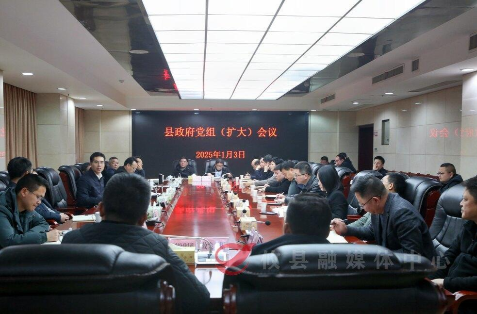 攸县人民政府党组（扩大）会议召开