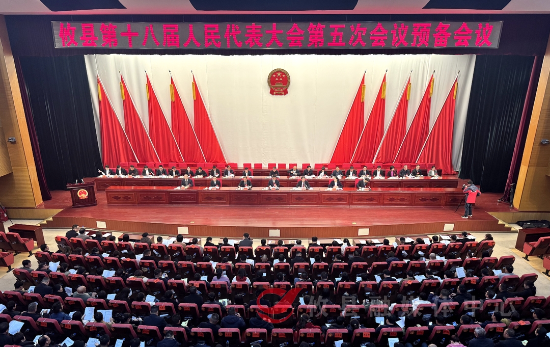 【潮涌攸州·2025年攸县两会】攸县第十八届人民代表大会第五次会议召开预备会议