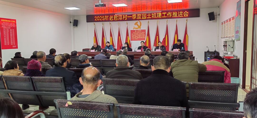 桃水镇召开国土城建工作推进会