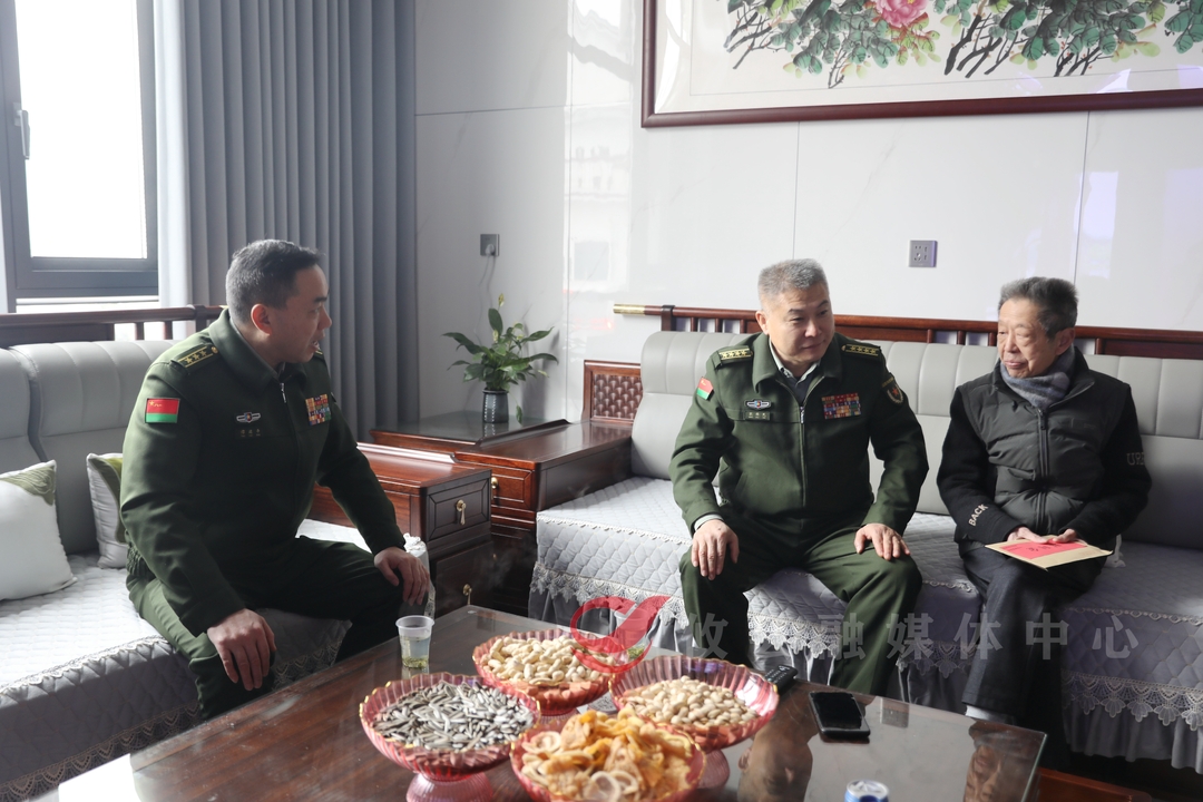 市委常委、株洲军分区司令员耿保民来攸开展迎新春走访慰问活动