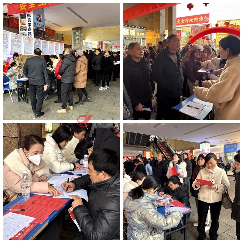 攸县：节后首场招聘会，“线上+线下”助力农民工就业