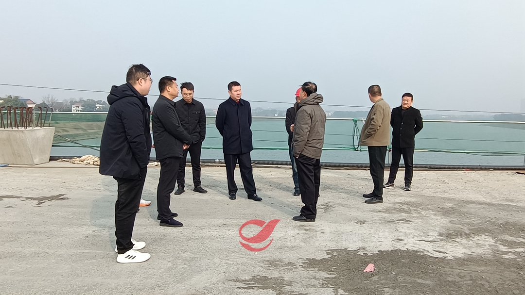 攸县洣水四桥项目建设已完成工程总量80%