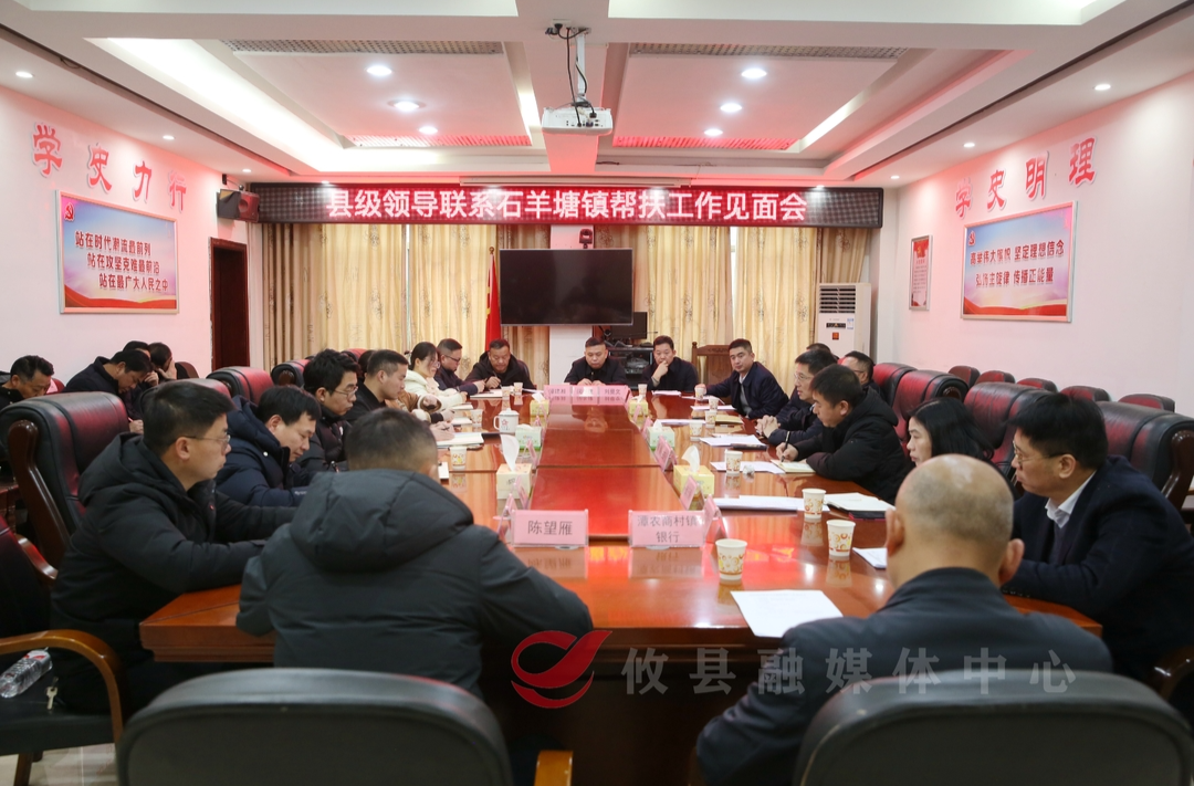 文毅进驻石羊塘镇开展联点帮扶工作