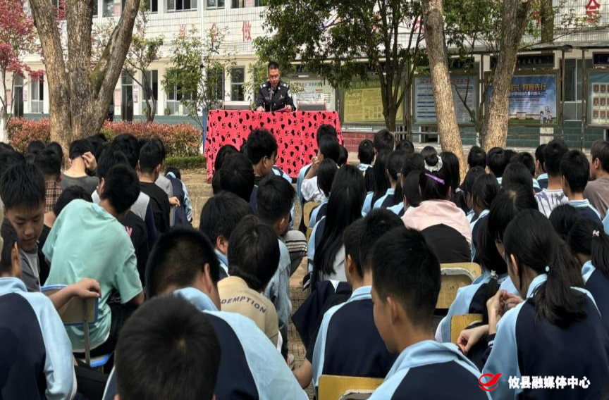 攸县司法局宁家坪司法所开展法治进校园活动