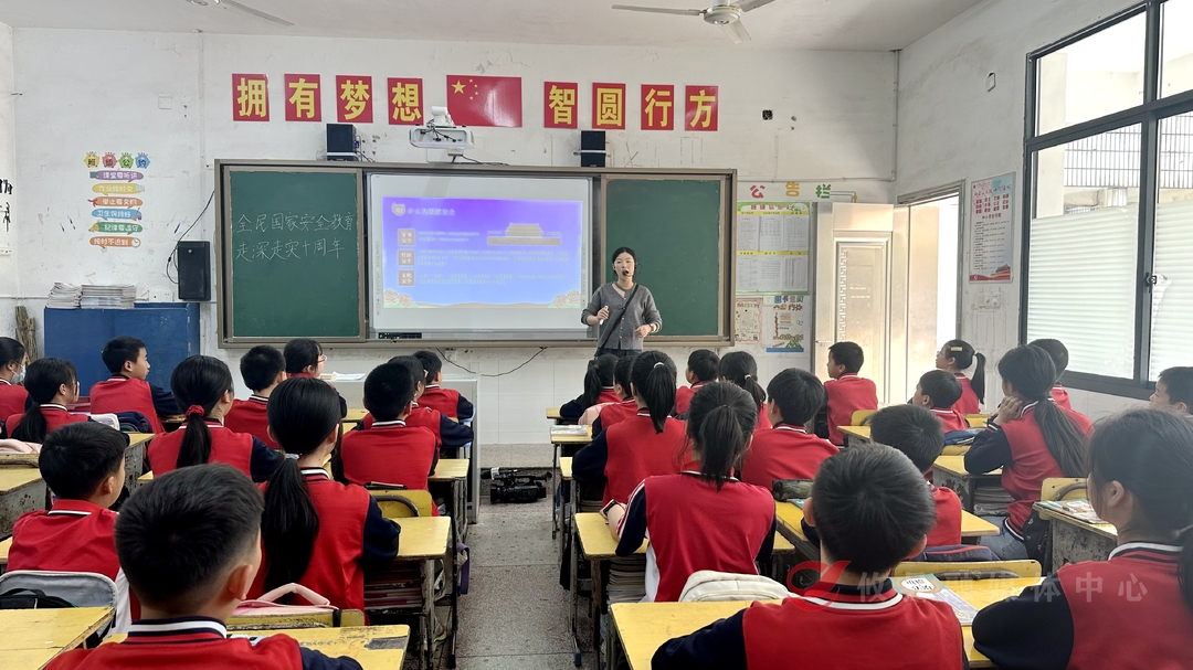 攸县：开展“全民国家安全教育日”进校园活动