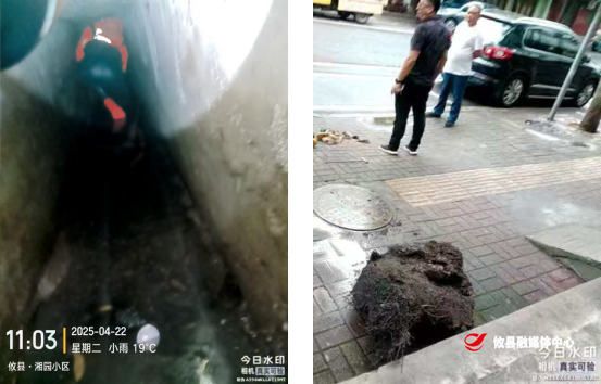防汛有我们！风雨中的“最美城管人”