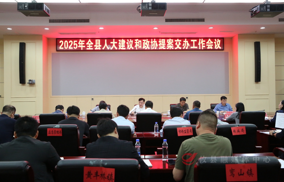 攸县召开2025年全县人大建议和政协提案交办工作会