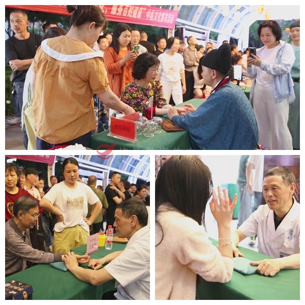 【健康攸县行动】中医夜市“圈粉”市民群众
