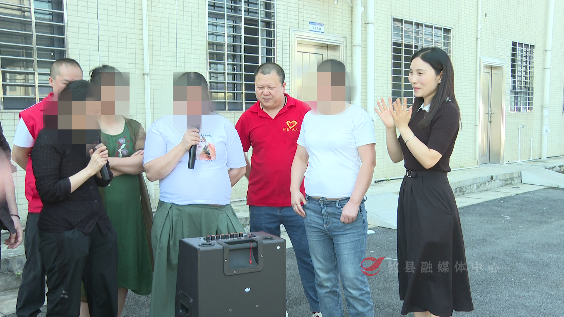 以爱疗心！攸县残联义工联携物资与欢乐走进网岭中心卫生院