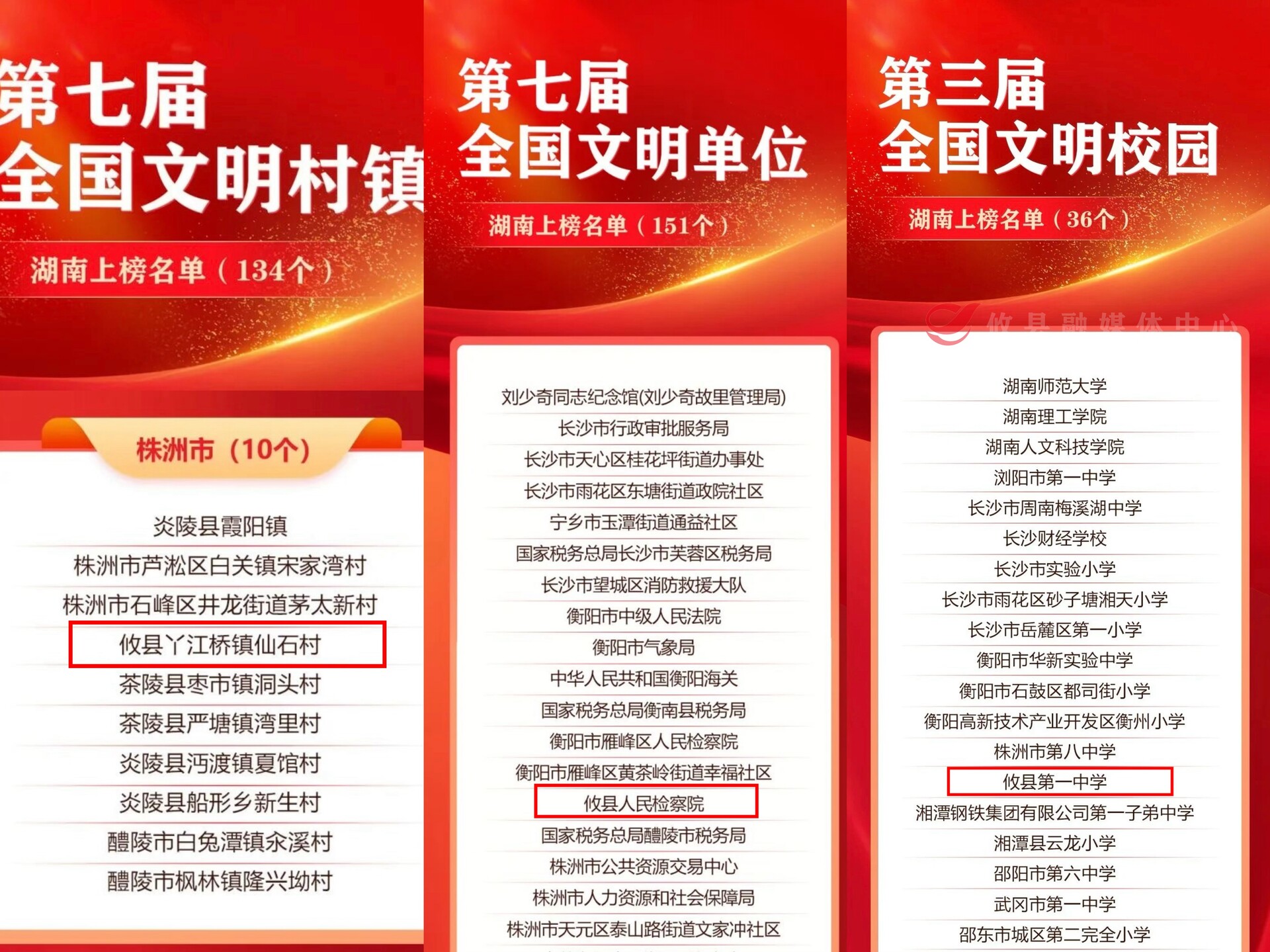 喜讯！攸县这些先进单位和个人入选全国表彰名单