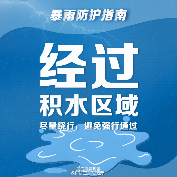 如何科学应对强降雨天气，遇到突发情况如何避险？这些暴雨防护指南请掌握