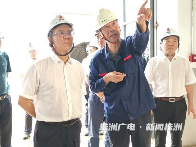 市委书记曹慧泉在攸县调研